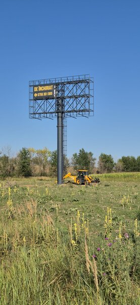 Inchiriere Unipol Publicitar 14x8m Autostrada A1 – Simeria / Hunedoara